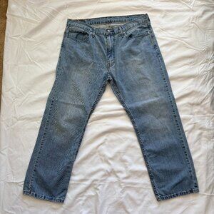 Levi's Men's 559 Classic Casual Relaxed Straight Jeans 38x30 Light Wash